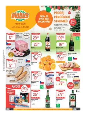 akční leták Globus 11.12.2024-24.12.2024