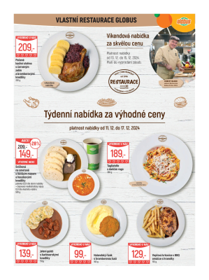 akční leták Globus 11.12.2024-24.12.2024