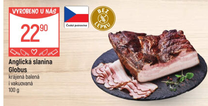 Anglická slanina Globus