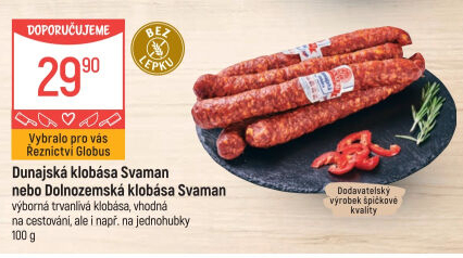 Dunajská klobása Svaman