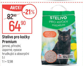 Stelivo pro kočky Premium Globus