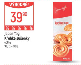 Sušenky křehké Jeden Tag