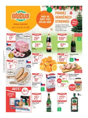 akční leták Globus 11.12.2024-24.12.2024
