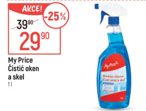 Čistič oken My Price