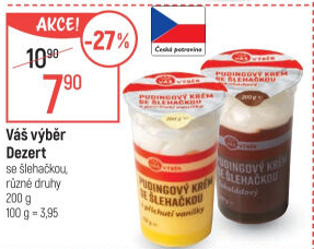 Dezert se šlehačkou Váš Výběr