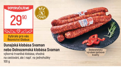 Dunajská klobása Svaman