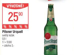 Pivo Pilsner Urquell