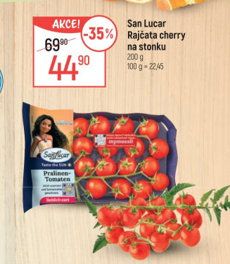 Rajčata cherry keříková San Lucar