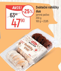 Sváteční rohlíčky Penam