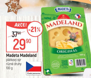 Sýr Madeland 45% Madeta