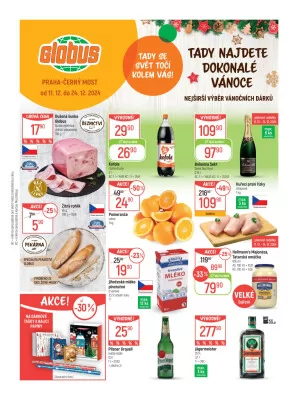 akční leták Globus 11.12.2024-24.12.2024