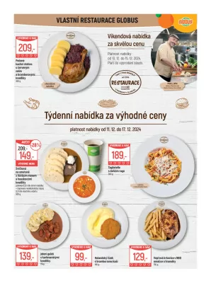 akční leták Globus 11.12.2024-24.12.2024