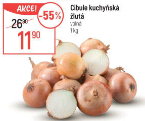 Cibule kuchyňská žlutá