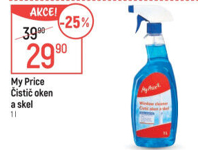 Čistič oken My Price