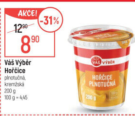 Hořčice plnotučná Váš Výběr