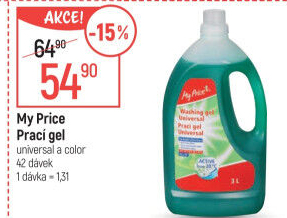 Prací gel My Price