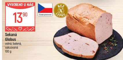 Sekaná masová Globus