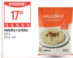 Směs na halušky Globus