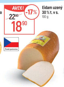 Sýr Eidam uzený 30% Lacrum