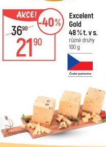 Sýr Excelent Gold 48%