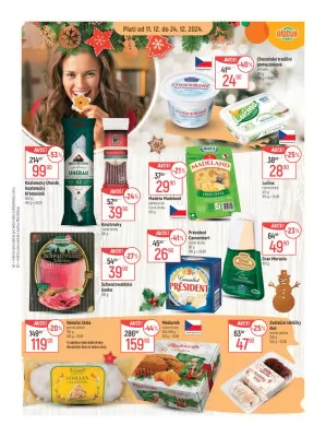akční leták Globus 11.12.2024-24.12.2024