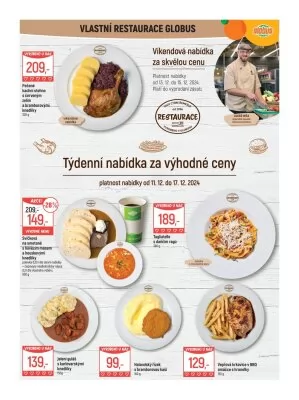 akční leták Globus 11.12.2024-24.12.2024