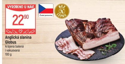 Anglická slanina Globus