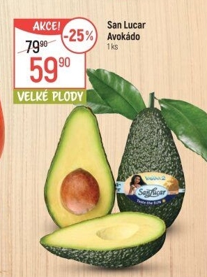 Avokádo San Lucar