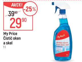 Čistič oken My Price
