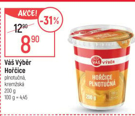 Hořčice plnotučná Váš Výběr