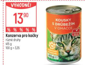 Konzerva pro kočky Korrekt