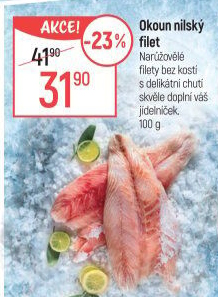 Okoun nilský filety