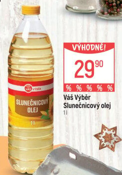 Olej slunečnicový Váš Výběr