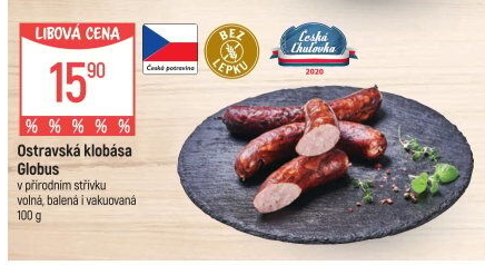 Ostravská klobása Globus