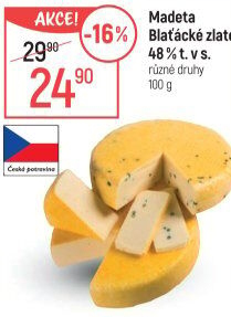 Sýr Blaťácké zlato Madeta