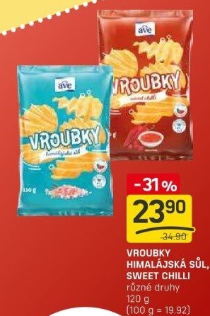 Chipsy Vroubky Ave