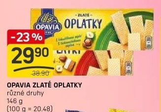 Oplatky Zlaté Opavia