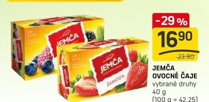 Ovocný čaj Jemča