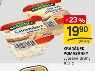 Pomazánky Krajánek