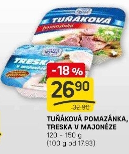 Tuňáková pomazánka Rybex