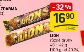 Tyčinka Lion Nestlé