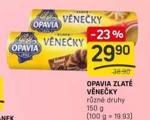 Věnečky Zlaté Opavia