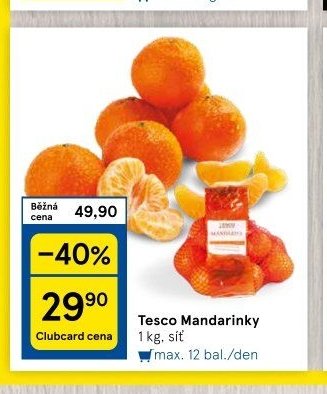 Tesco Mandarinky