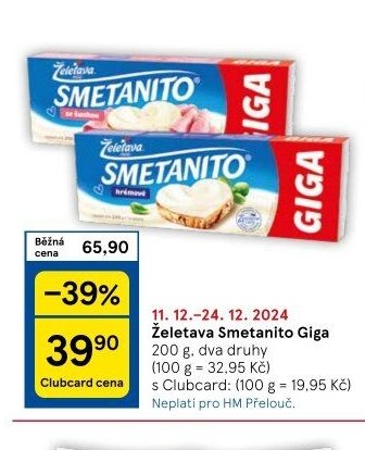 Želetava Smetanito Giga
