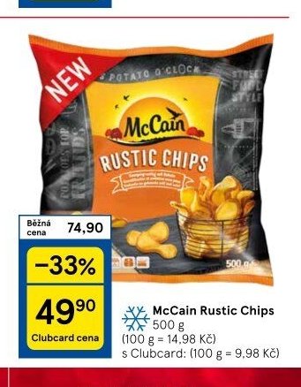 McCain Rustic Chips