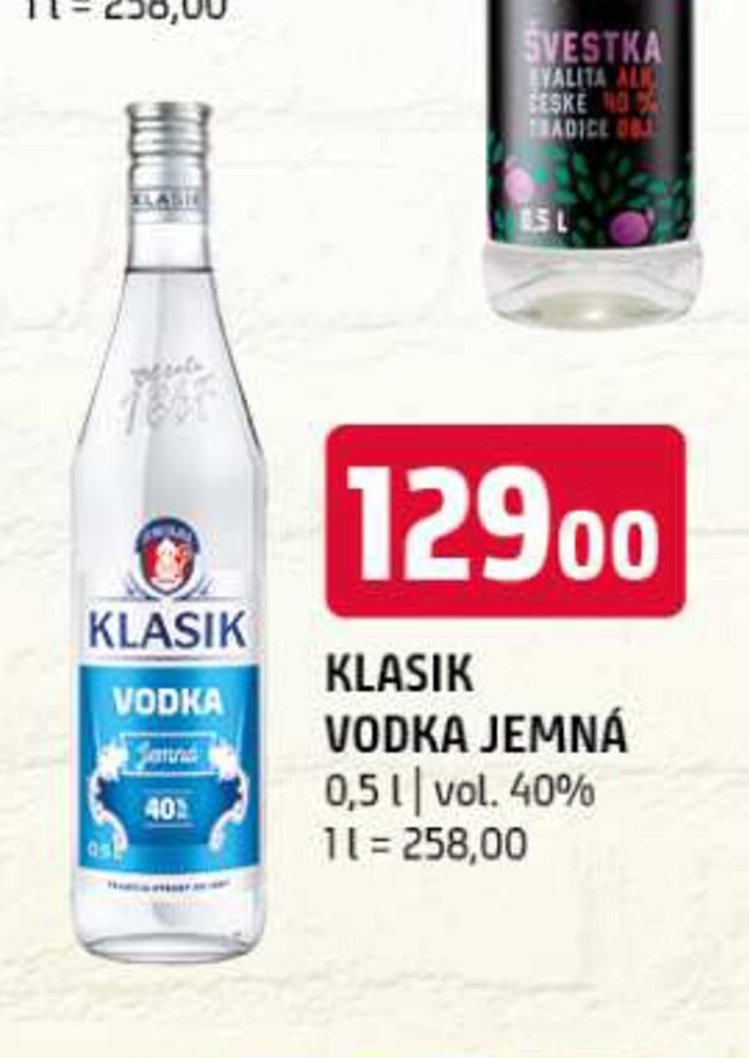Klasik Vodka Jemná