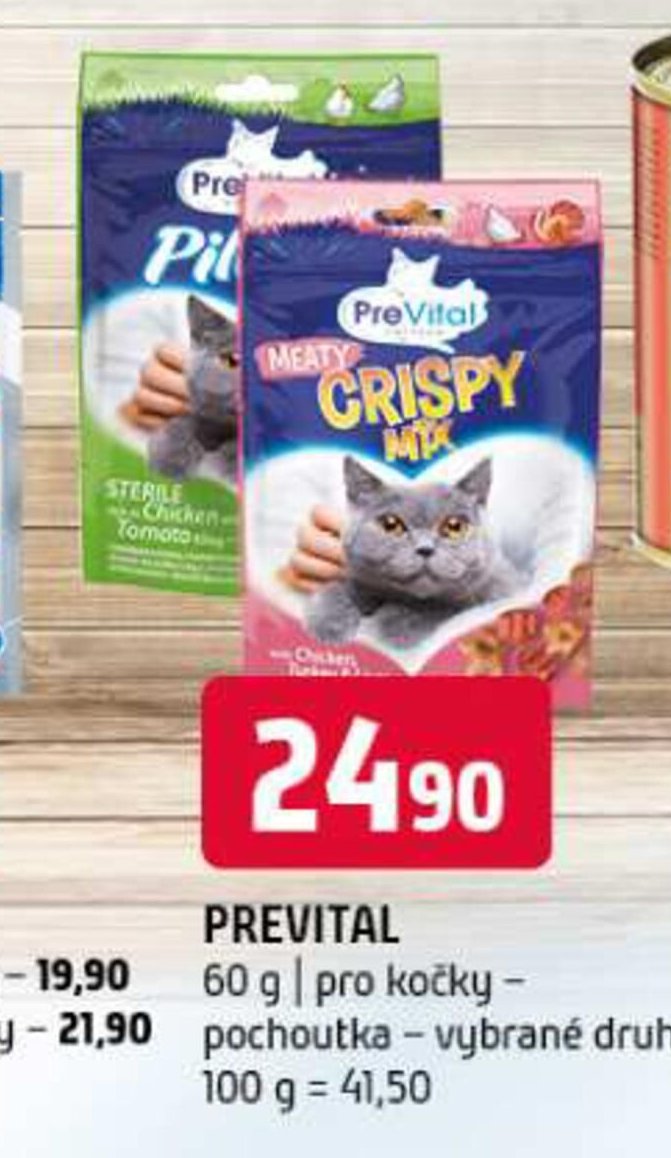 PREVITAL 60 g | pro kočky - pochoutka - vybrané druhy