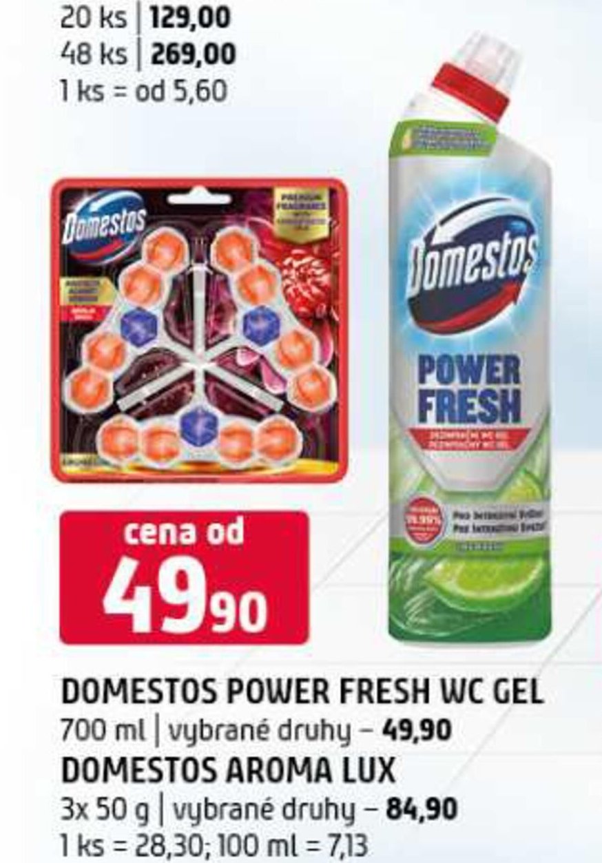 Domestos Power Fresh WC gel