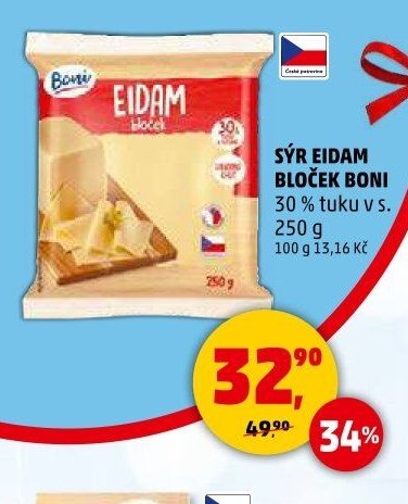 SÝR EIDAM BLOČEK BONI