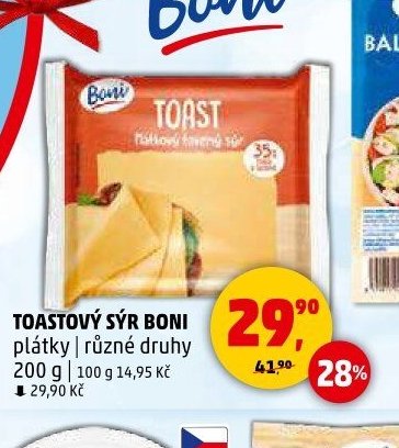 TOASTOVÝ SÝR BONI